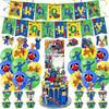 Friends Rainbow Roblox Party Supplies Banner Cake Topper Balloons Birthday Kids