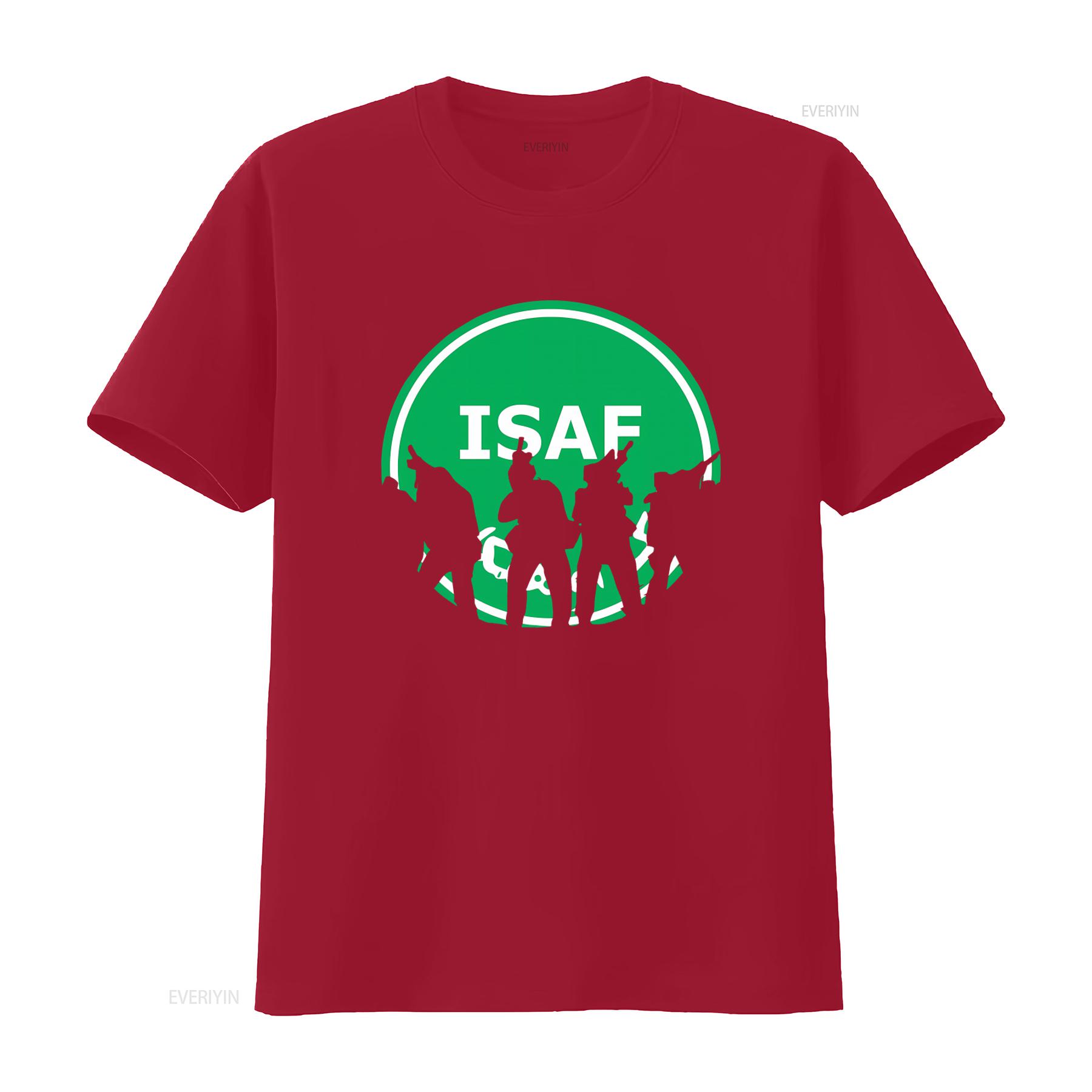 

Isaf In Action Солдаты Международные силы содействия безопасности Футболка 2770 винтажная стираная стильная удобная эластичная S
