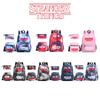 Stylish Stranger Things Canvas Backpack Set Includes Shoulder Bag And Pencil Case Perfect For Casual Travel