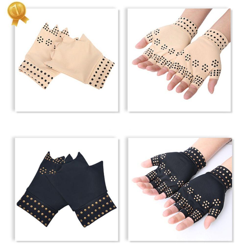 Fingerless Design Therapy Gloves Joint Pain Support Arthritis Gloves For Hand Pain