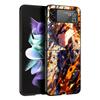 Bakugou Katsuki MHA My Hero Coque de téléphone noire Pour Samsung ZFlip7 ZFlip6 ZFlip5 ZFlip4 ZFlip3 5G Rigide Protectrice Galaxy Z Flip 3 4