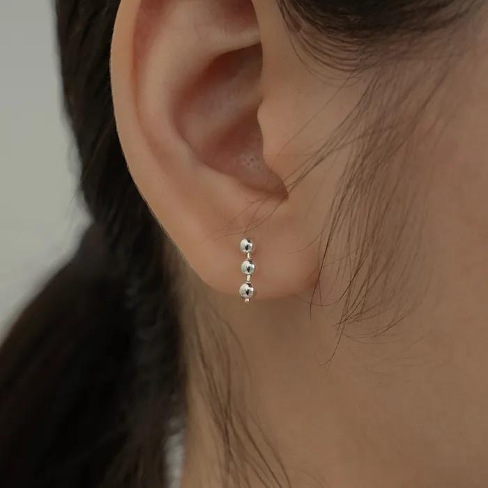 [Silver 925] Dot Earrings (S)