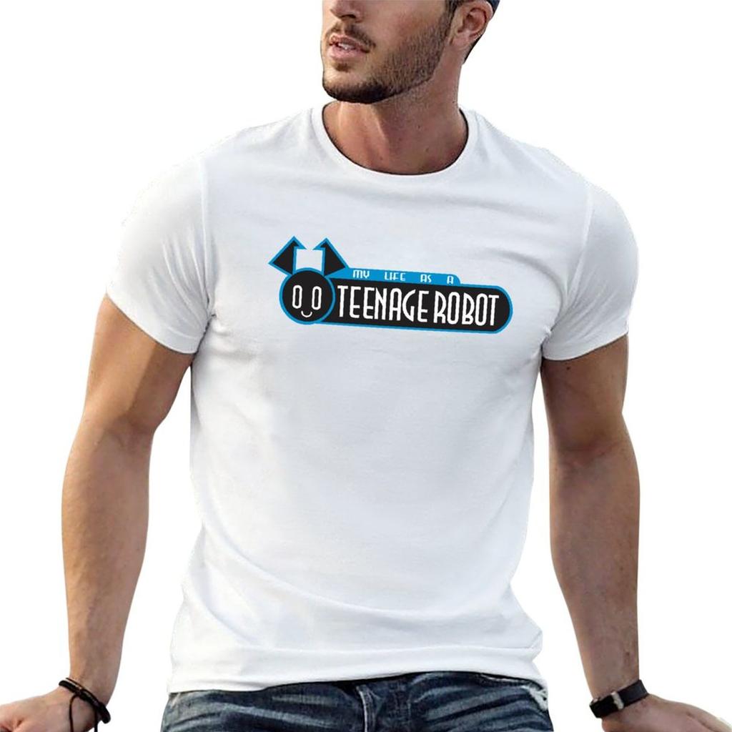 Mein Leben als Teenager-Roboter T-Shirt Übergröße Komfort Passform T-Shirt