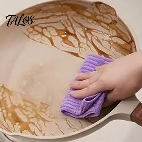 Eco Friendly Paper Towel Alternative Reusable Microfiber Cleaning Cloth, Thick Absorbent Tearable Wipes, Wet And Durable Household Rags Dry