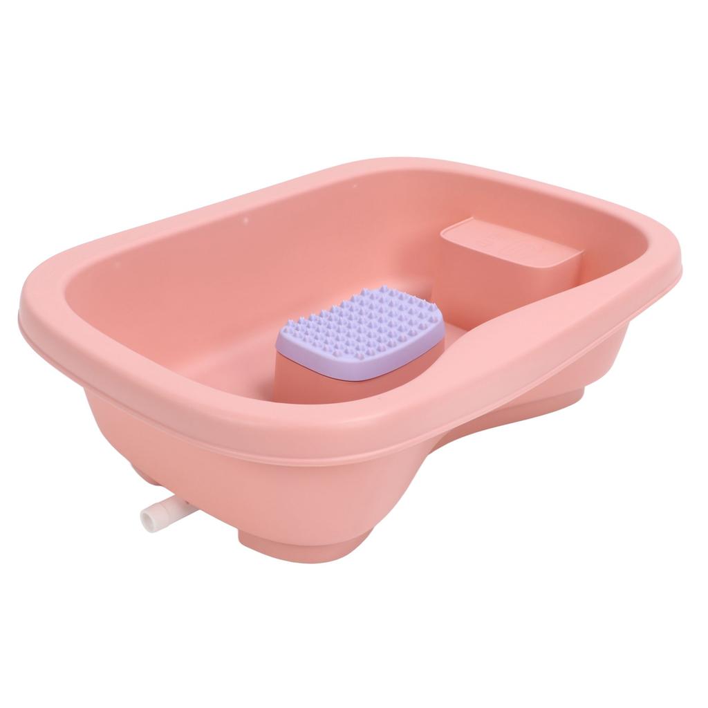 Bedside Shampoo Basins Sink Shampoo Bowl Hair Washing Basin with Hose Brush for Pregenant Women Elder People