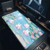Cartoon Large Mouse Pad Cute Rabbit Green Anime Desk Mat Kawaii Bunny Mousepad Office Accessories Computer Keyboard Decort Mats