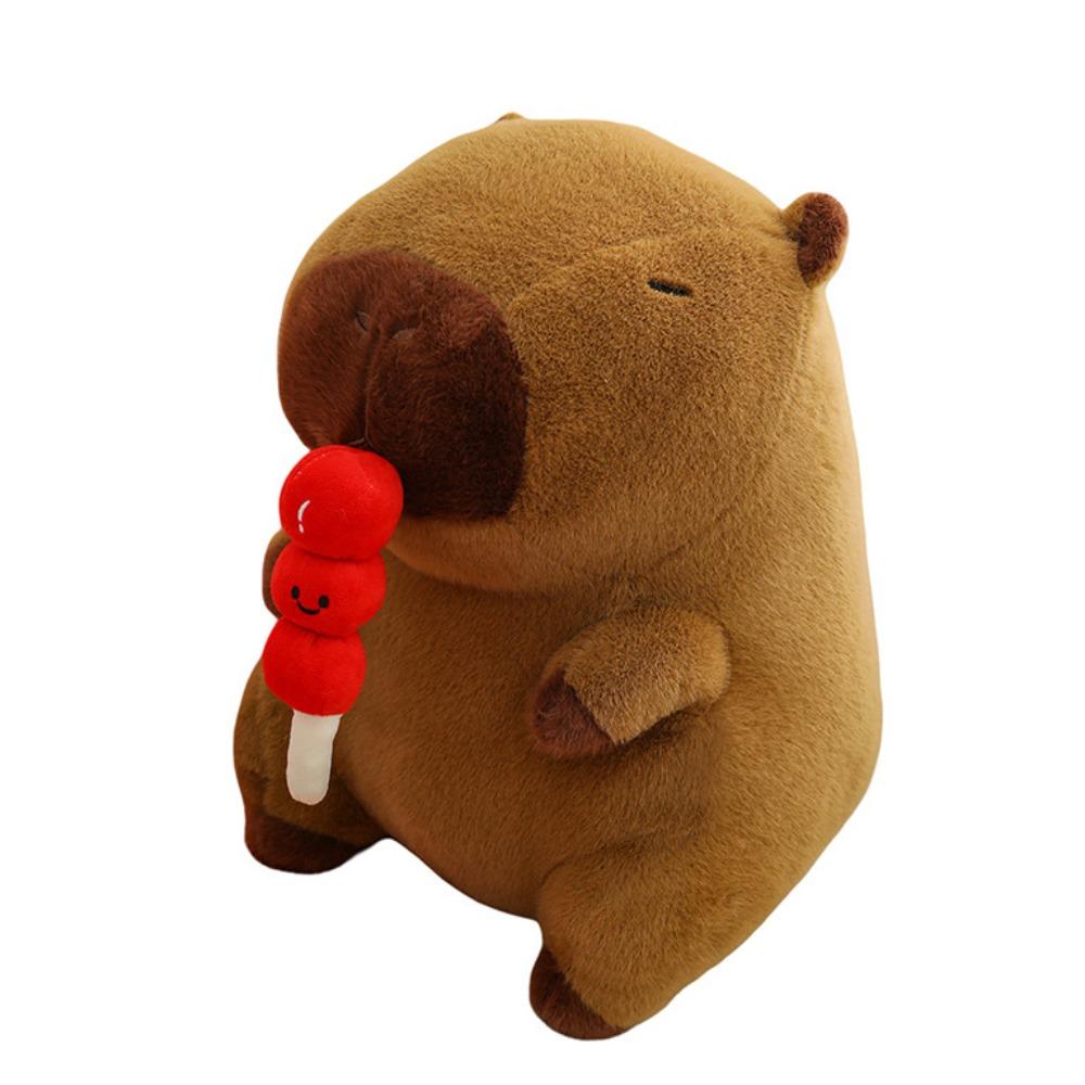 

Soft Capybara Plush Toy Stretchable Stuffed Capybara Doll Simulation Capybara Toy Children s Day 30cm-capybara
