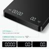 Professional Coffee Scale Digital 0.1g Precision Timer USB Rechargeable 3kg Max LED Screen for Espresso Kitchen Brewing