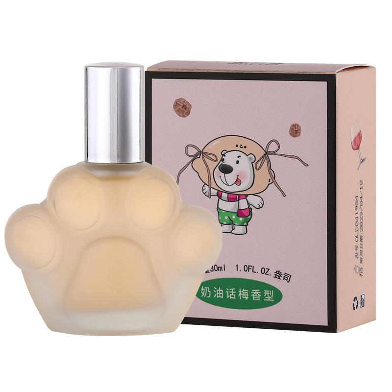 Bear Claw Perfume Lasting Light Fragrance Men and Women Cute Meow Apple Strawberry Chocolate Niche Fragrance