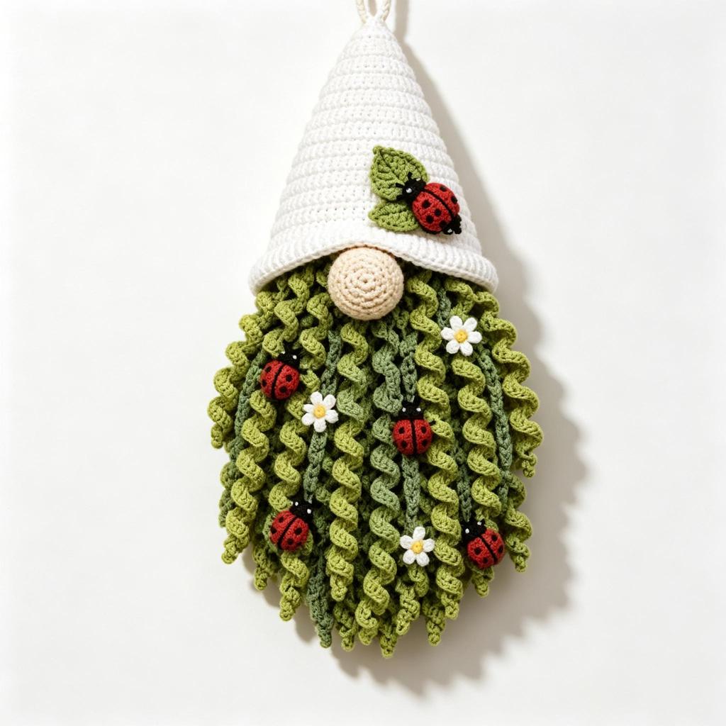 DIY Seasonal Crochet Kit, Handmade Knitting Craft Set for Table & Door Decor