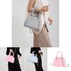 Trendy Street Style Shell Bag For Women 2024 Fashionable Simple Pu Shoulder Bag