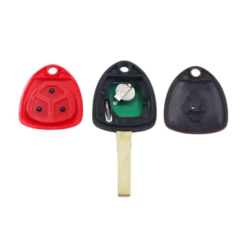 JingXin for Ferrari Car Key 458 488 599 Italia 612 FF Auto Remote Control Key 3Buttons 433MHz 48 Chip FCC ID:012432 TRWS46E