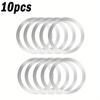 10PCS for Magsafe Magnetic Plate Ring Universal Stickers Support Wireless Charger Metal Plate Sheet for iPhone Samsung Xiaomi