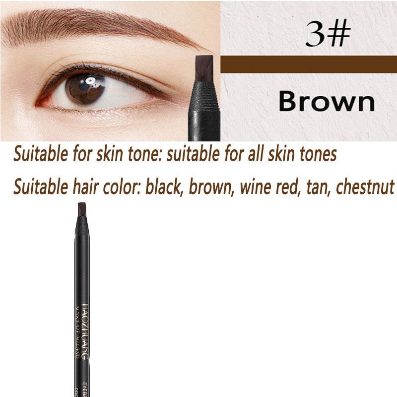 1PCS Eyebrow Pencil Long-Lasting White Eyebrows Cosmetic High Quality Natural Waterproof Makeup Wholesaletattoo Eyebrow Pencil