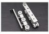 Sliding Door Silent 8-Wheel Stainless Steel Roller with Nylon Bearings for Furniture