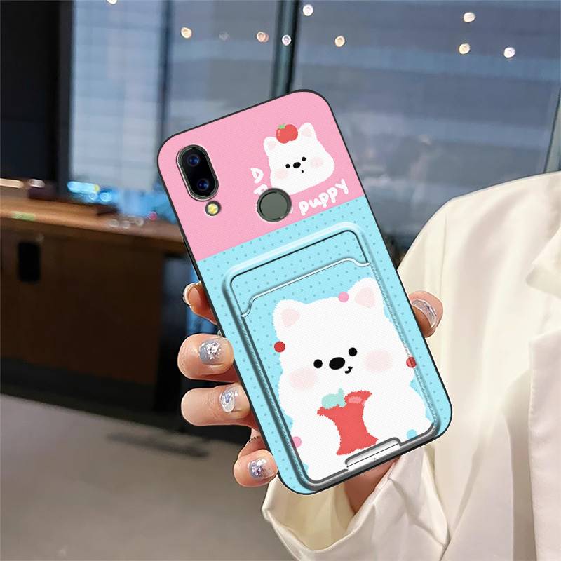 Anti-knock TPU Phone Case For UMIDIGI A3S Cover Durable Shockproof Card Sleeve Fashion Design Soft Case Waterproof Cute