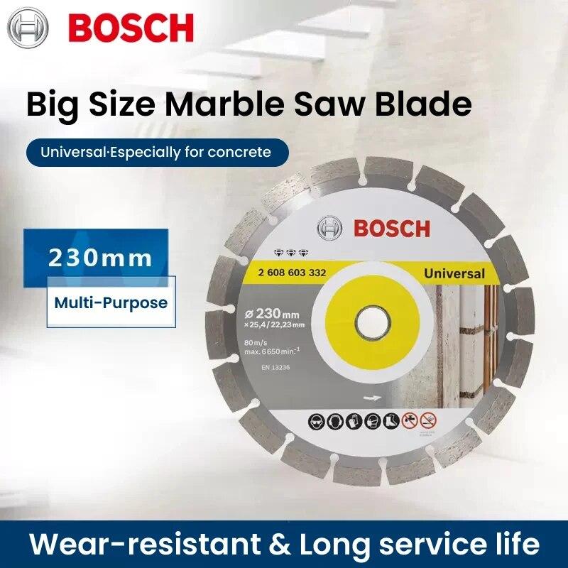 Bosch Universal Cutting Disc Grinding Wheels 105-230mm Diameter Marble Saw Universal Saw Blade For Marble Concrete Stone Granite