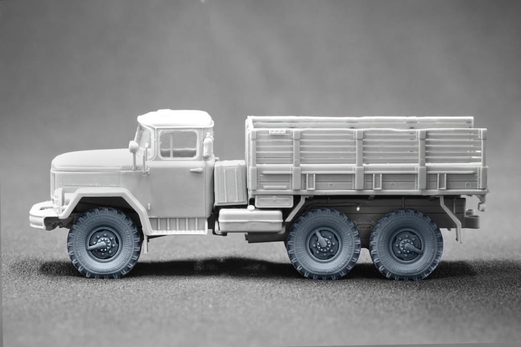 Truck Wheel Set Plastic Model Parts SCXWM72001S Scale-X 1/72 ZiL-131 Weight-Deforming (7 Pieces) (for ICM) (Military Vehicle)