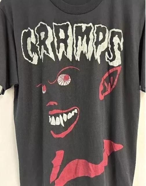 The Cramps Band Black Short Sleeve Cotton T-shirt Unisex Unisex T-Shirt S