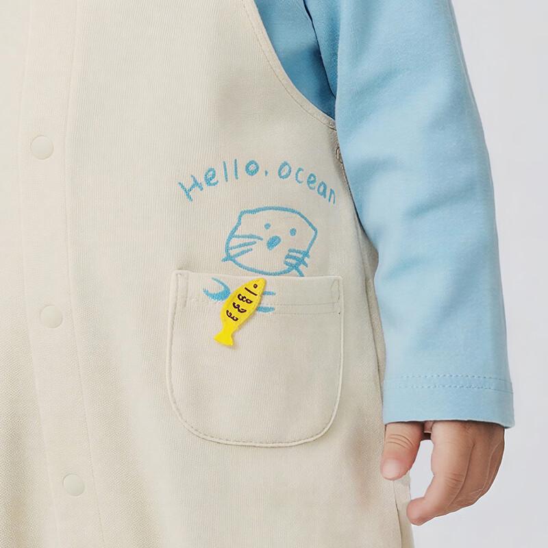 Minibala Baby Fake Two-Piece Romper