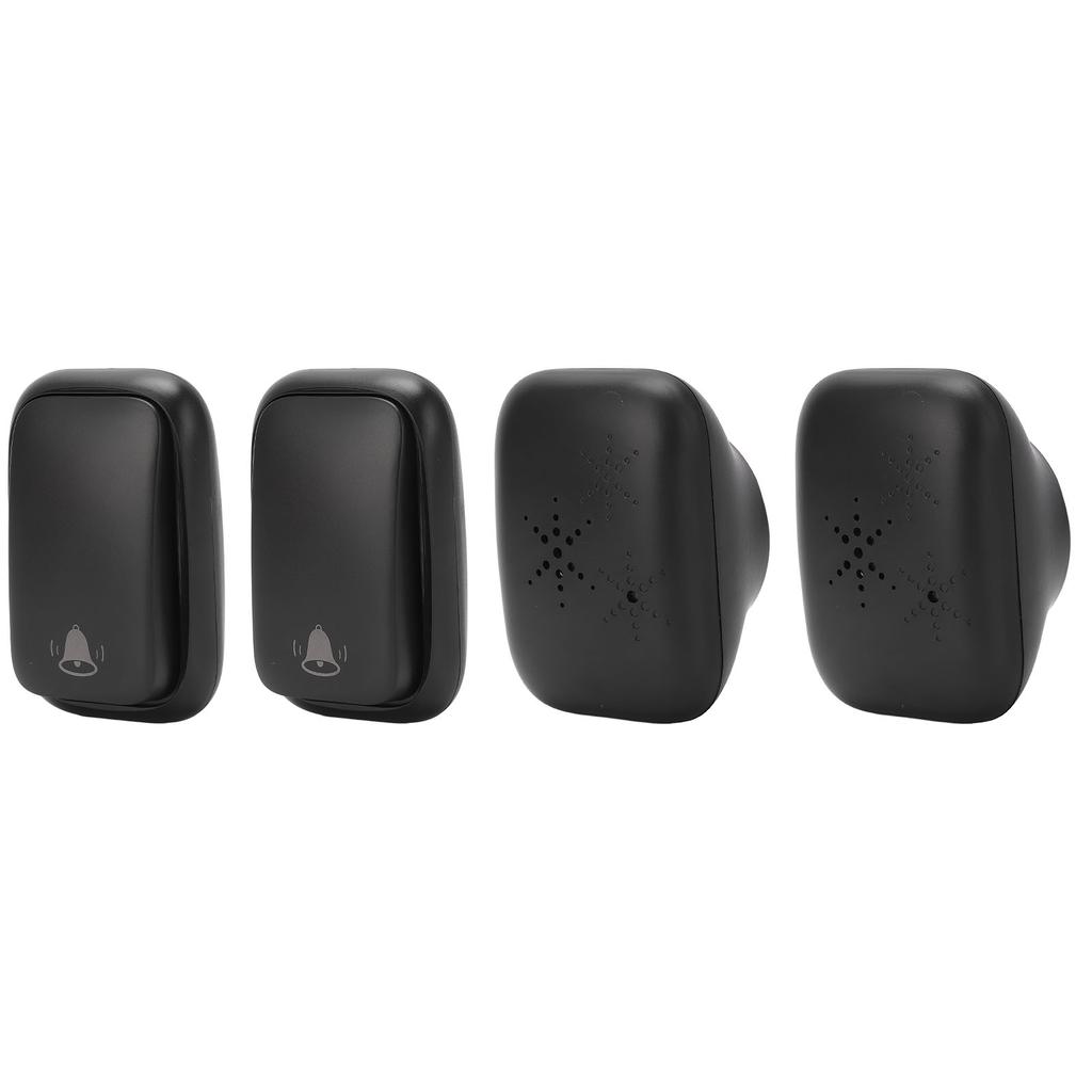 Wireless Door Bell Waterproof Self Generating High Volume Music Door Bell for Home US Plug