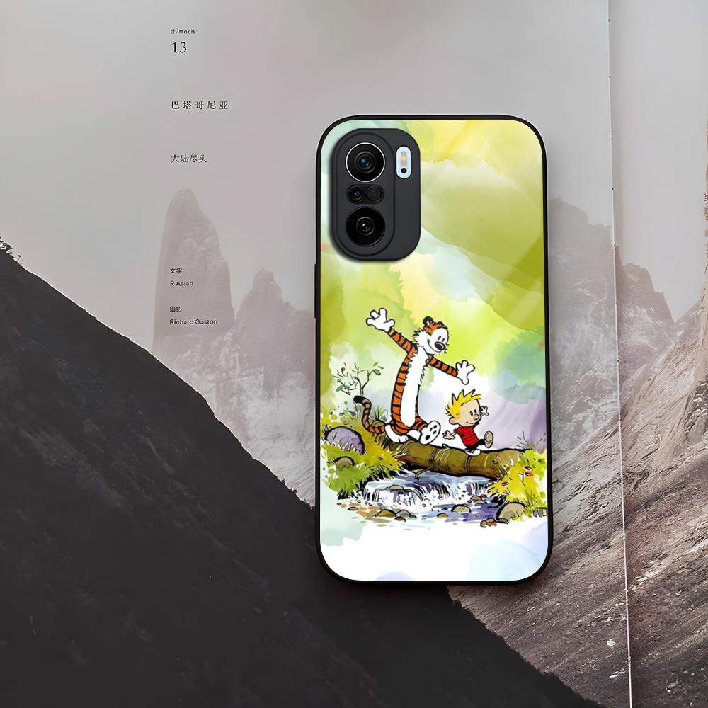 

Cartoon C-Calvin And H-Hobbes Phone Case Tempered Glass For Xiaomi 15 14 12 Lite Pro 13 11t Lite POCO M6 M5 X6 X5 X3 F5 F6 Pro C Xiaomi 11T