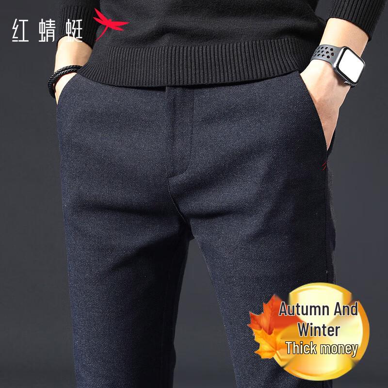 

Red Dragonfly Men s Cotton Blend Business Casual Straight-Leg Pants 38