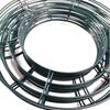 TIHOOD 6PCS 10” Wire Wreath Frame Round Metal Wreath Form for Crafts & Floral Decorations on Weddings Christmas Home Party Celebrations, Dark Green