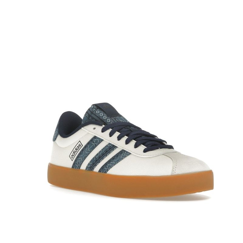 Adidas VL Court 3.0 Off White Night Indigo Gum Women's IH4809
