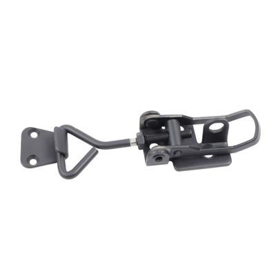 Black Cabinet Box Metal Toggle Clamp Catch Adjustable Handle Lock Toggle Clamp Pull Clamp Hand Tool