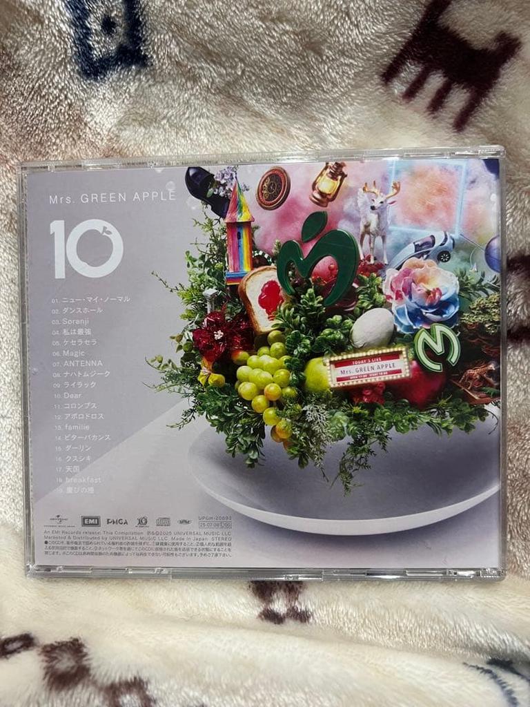 [USED] Mrs. GREEN APPLE Album "10