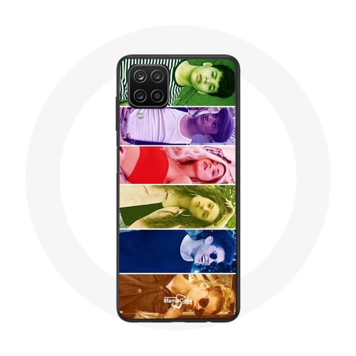 Coque Samsung Galaxy A12 Poursuis Tes Rêves Split Visages