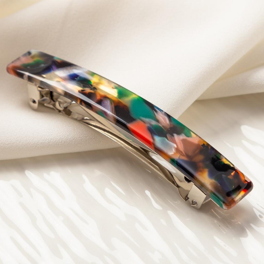 7,5 cm Damen Haarschmuck Vintage Haarstyling Acetat Haarspangen Niedliche Haarspange Mädchen Professionelles Haarzubehör für Frauen