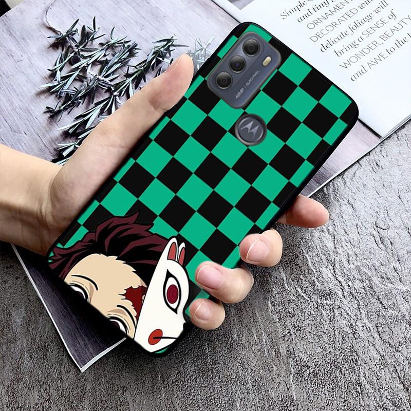 

Чехол для телефона Demon Slayer Kimetsu для Motorola Moto E32 E20 E40 G22 G52 G20 G30 G100 G60 G50 G10 GPure GStylus G9 One Action Macro Moto G Stylus 5G