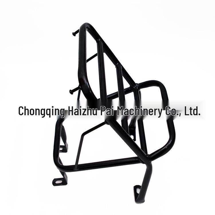 Haiyuepai Front Rack Bracket for Wuyang Off-Road Motorcycle: Anti-Collision Headlight & Instrument Mount
