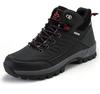 High-top velvet thermal snow boots High-top men's lace-up sports shoes Outdoor hiking shoes