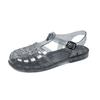 Women's Summer Jelly Beach Roman Sandals - Flat, Non-Slip, Soft Sole, Trendy Casual Footwear.