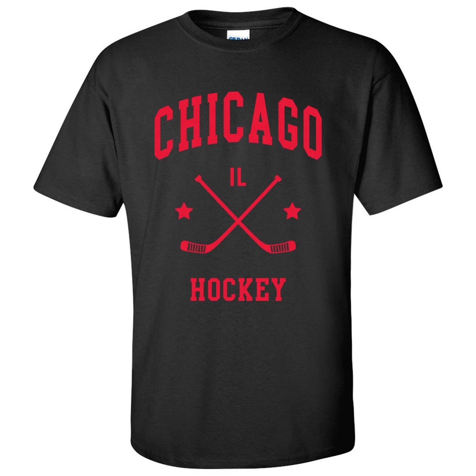 Chicago Classic Hockey Arch Unisex T-Shirt 4XL