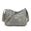 Mittelalterliche Muttertasche Damen Große Kapazität Schultertasche PU Umhängetasche