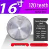 Jindian Professional Aluminum Alloy Saw Blade - 7, 10, 12 inch, 120 Teeth for Cutting Aluminum Profiles