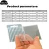 5Pcs Twist Drill Empty Box Storage Boxes Plastic Toolbox Tools Accessories Woodworking Drill Bits Transparent Plastic Boxes