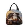 Godzilla Vs Kong Anime Lunch Bento Insulation Tote Bag Godzilla Vs King Kong Hand Ice Bag