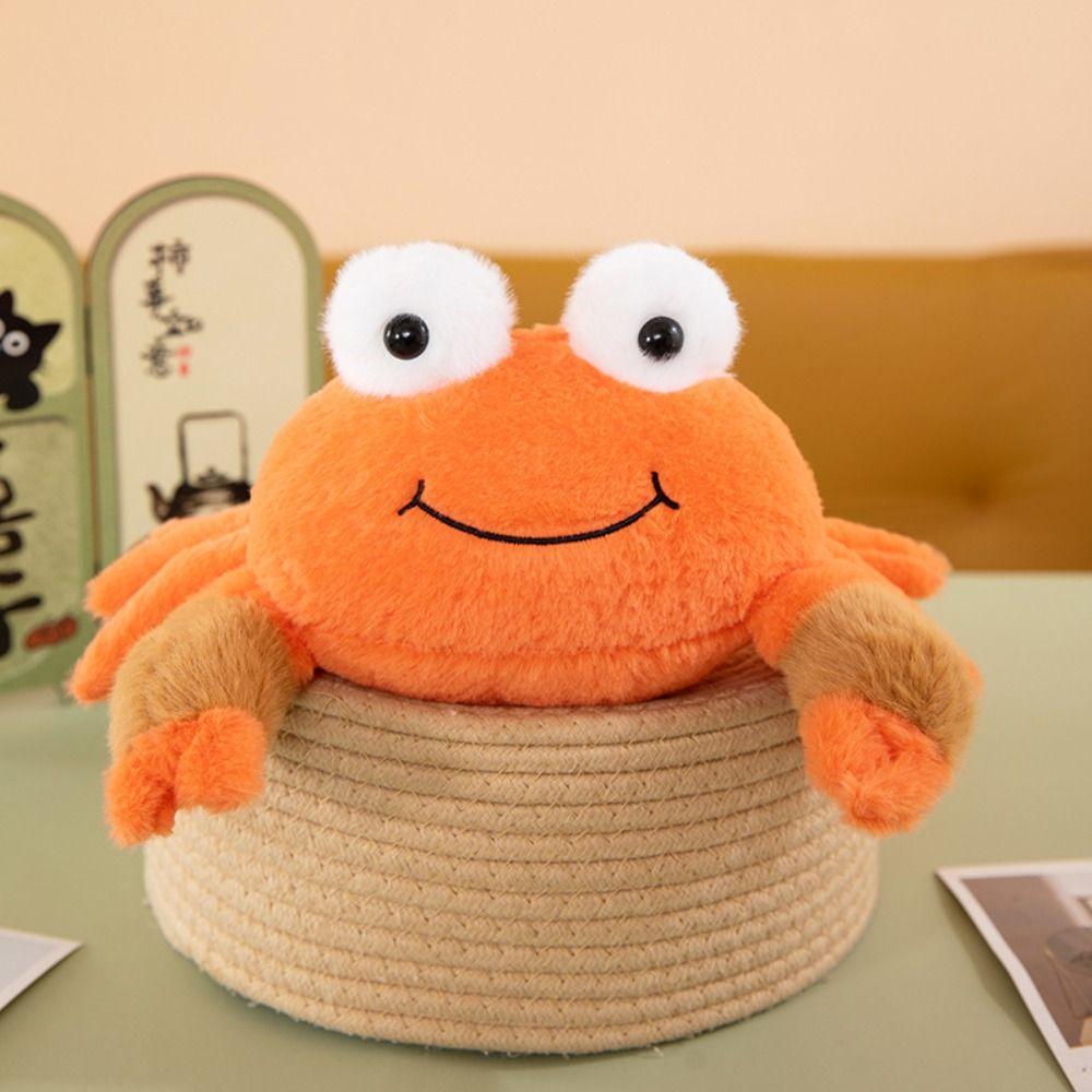PP Cotton Animal Crab Dolls Simulation Sea Crab Plush Dolls Cute Crab Plush Toys New Year