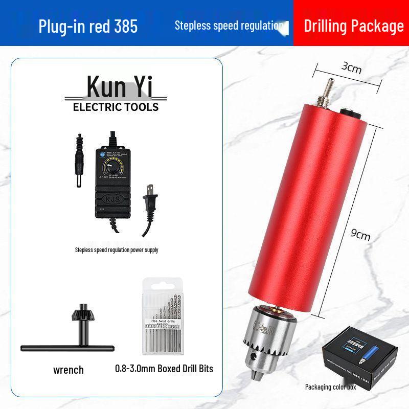 Mini Variable Speed Electric Drill and Grinder for DIY Pearl Hole Punching