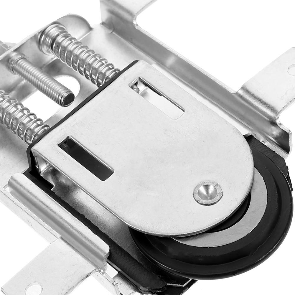 Replacement Roller Kit Cabinet Door Pulley Easy Installation Kit Height Adjustable Rollers Iron Alloy Components