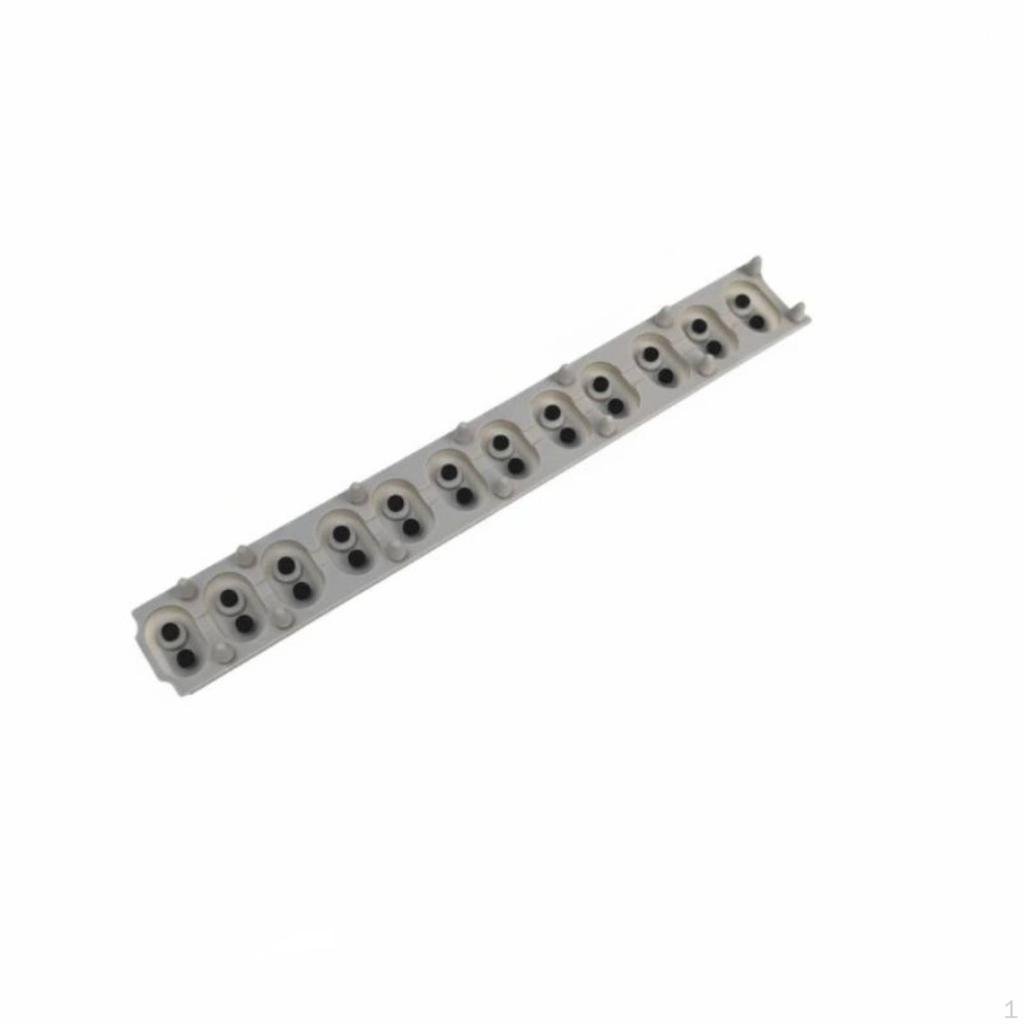 5 Pieces Electronic Piano Key Interface Sensitive Conduction Conductive Rubber Strip High Resilience