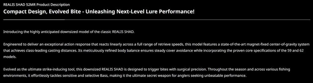 Duo Realis Shad 52 MR Suspend Lure ASA4018 (3923)