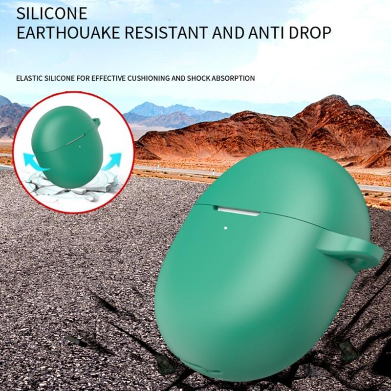 Soft Silicone Protective Cover for Buds 2A Wireless Earbuds Shockproof AntiScratch Design