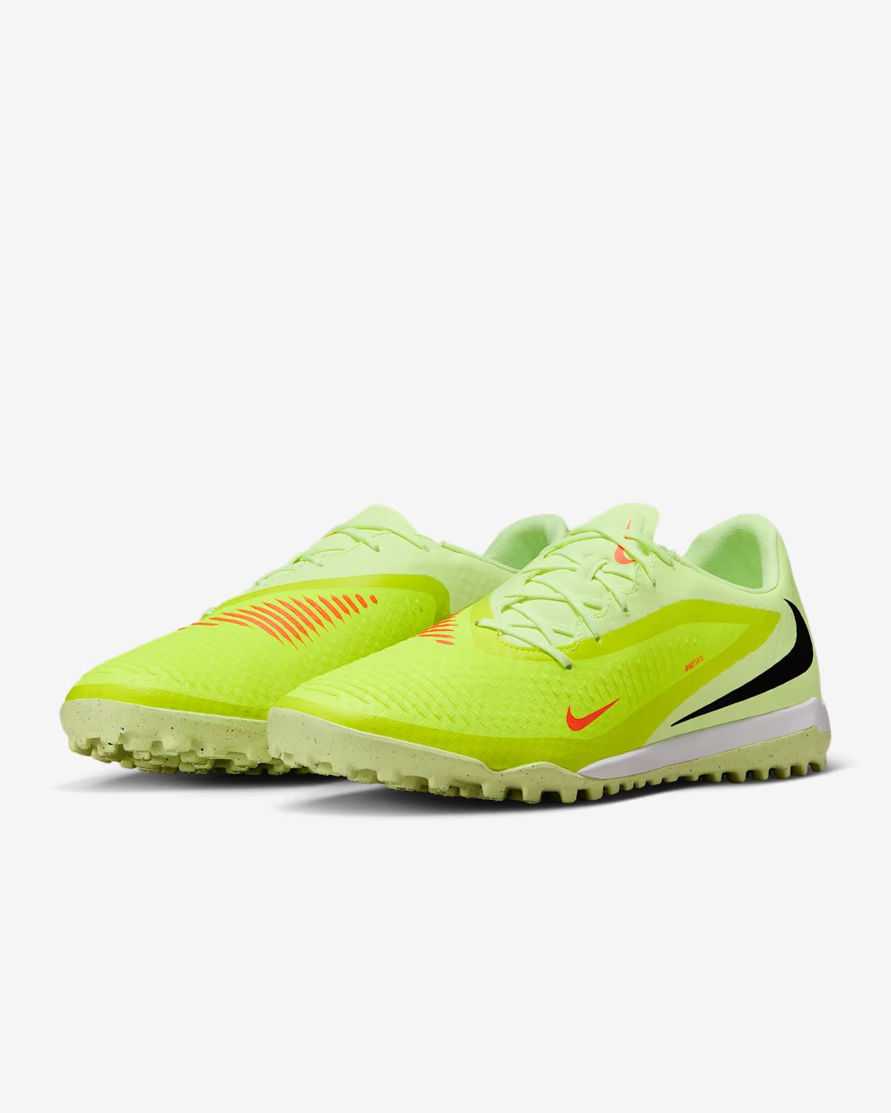 HQ2325-800 Nike Phantom 6 Low Academy TF Гипер Красный Лаймлайт Черный (Мужской) 9