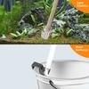 Fish Tank Vacuum Gravel Cleaner with Hose Flow Control Valve Filter Pipe Fixture Clamp Aquarium Water Changer Siphon Pump Sand Vacuum Cleaner